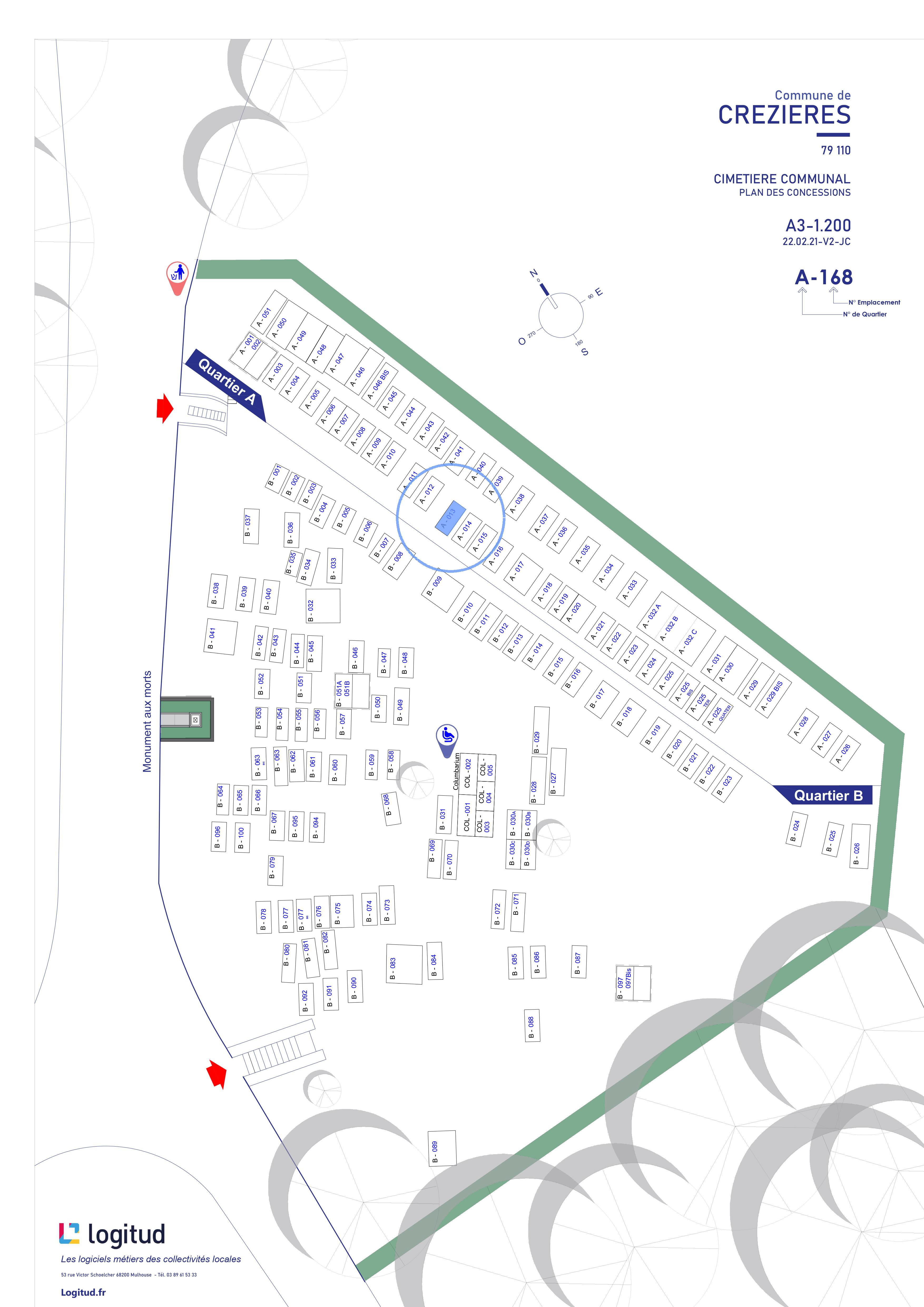 cimtière de Chef-Boutonne-communes-déléguées