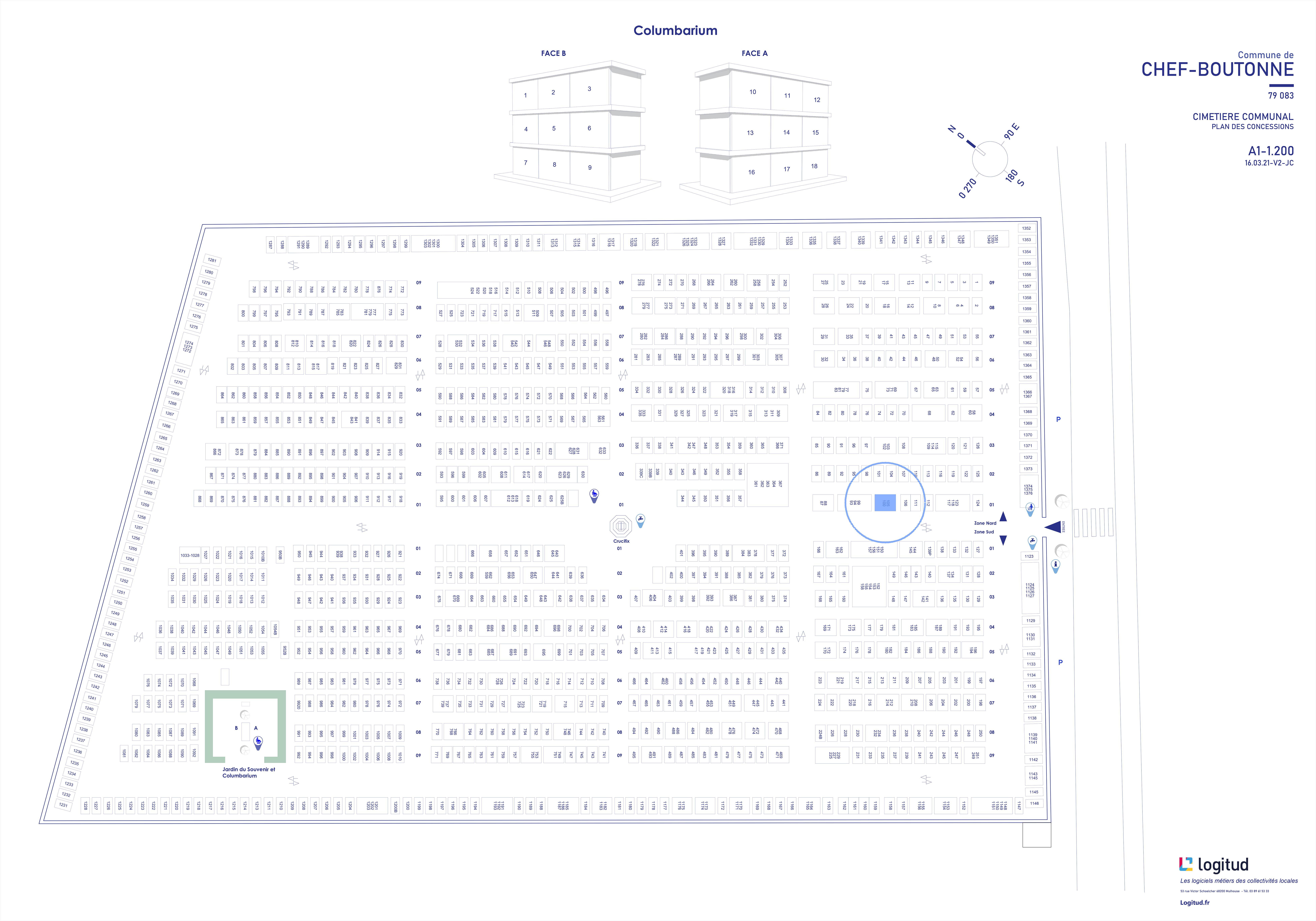 cimtière de Chef-Boutonne