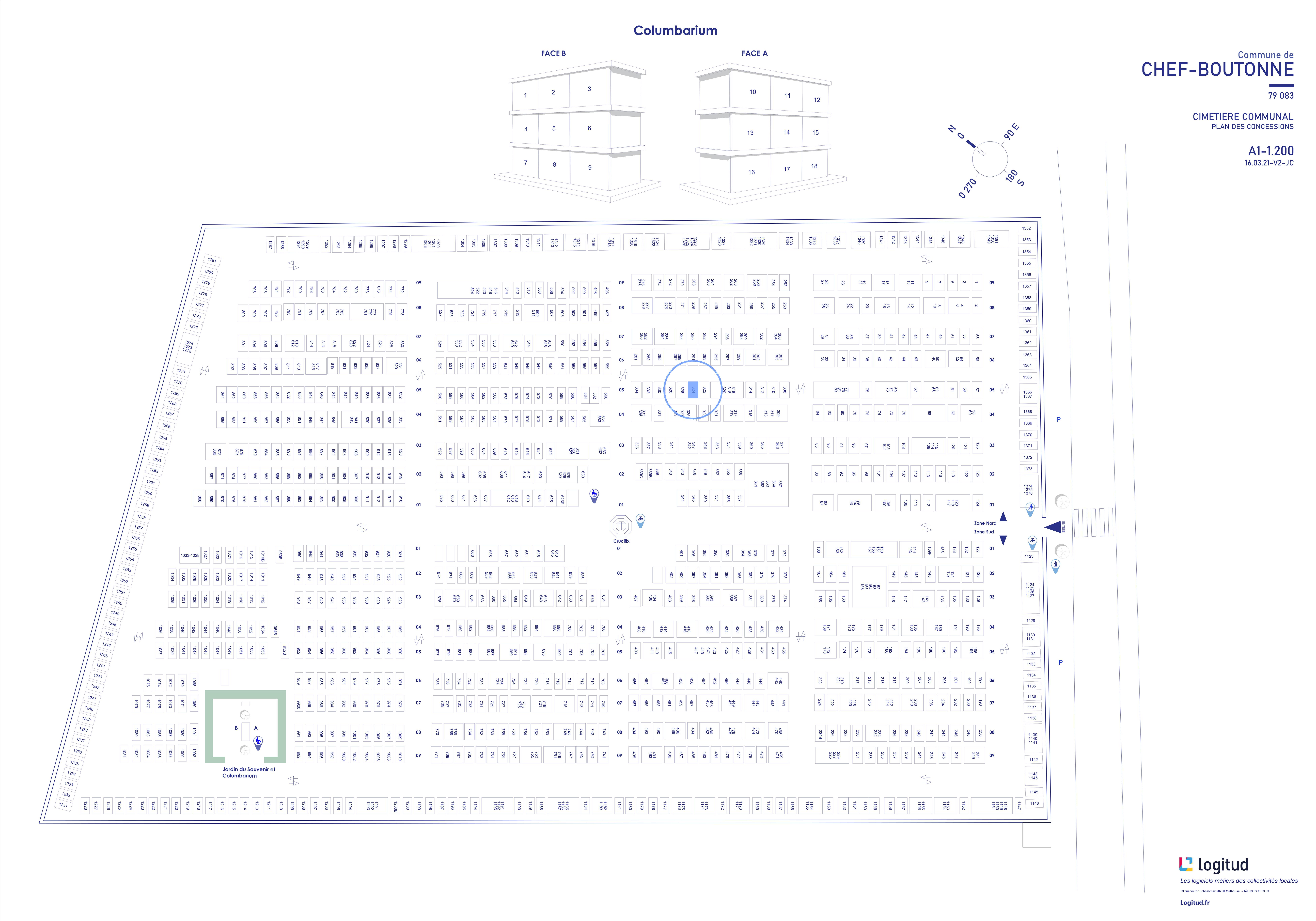 cimtière de Chef-Boutonne
