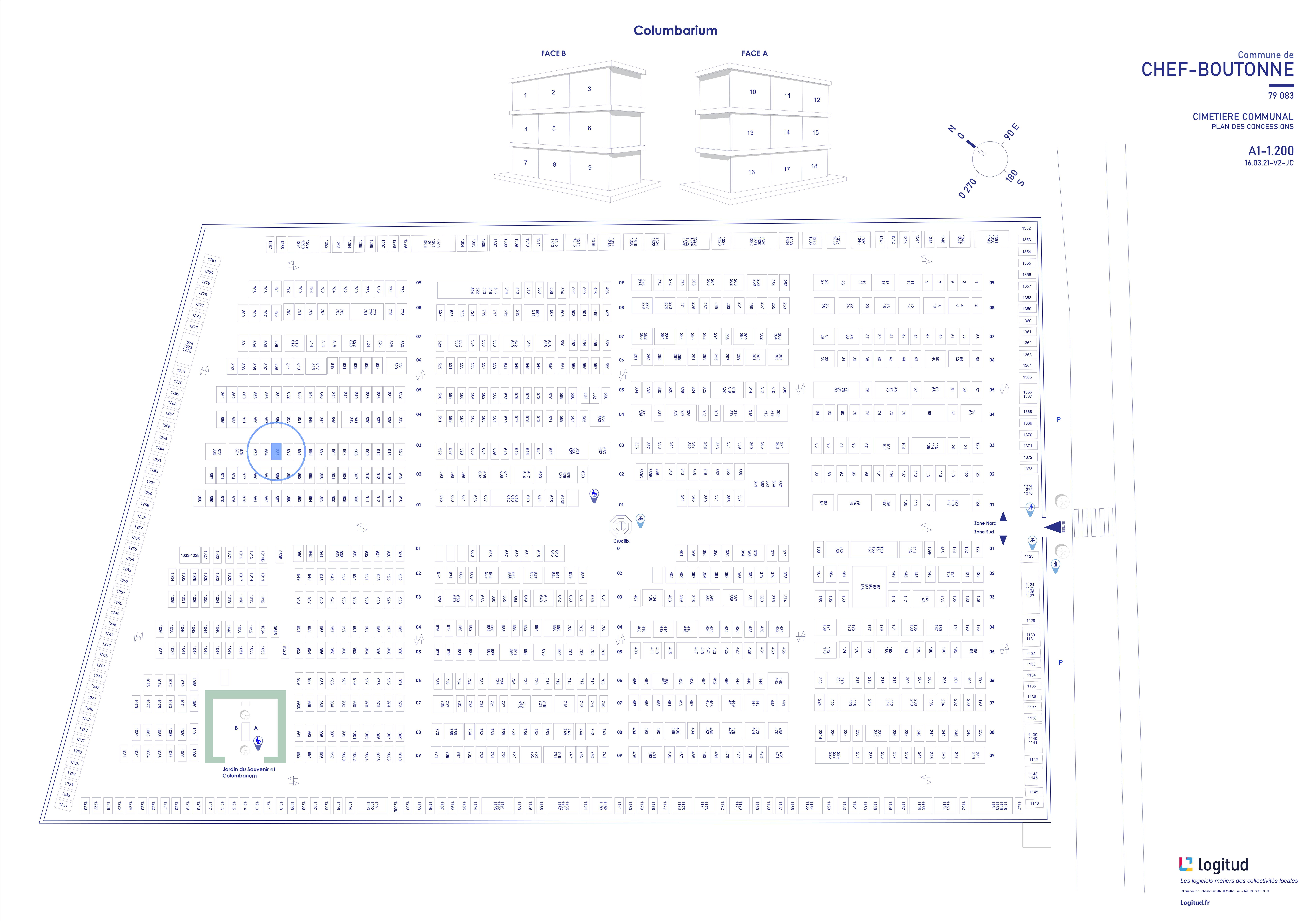 cimtière de Chef-Boutonne